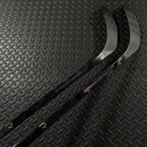 *NEW* 2 PACK - Bundle-  SR CCM Ribcor Trigger 10 Pro Right Handed Hockey Stick P28 85 Flex (BLACK)
