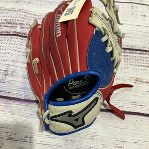 Red Mizuno Prospect RH Baseball Glove 11" (Used)
