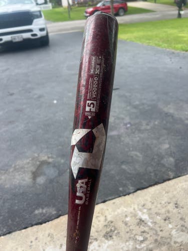 DeMarini Voodoo USABat Certified Bat (-5) 25 oz 30" (Used)