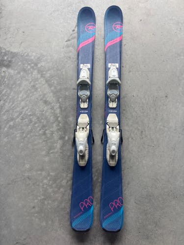 Kid's Rossignol Experience Pro 116 cm Skis With Look KID X 4.5 Bindings (Used)