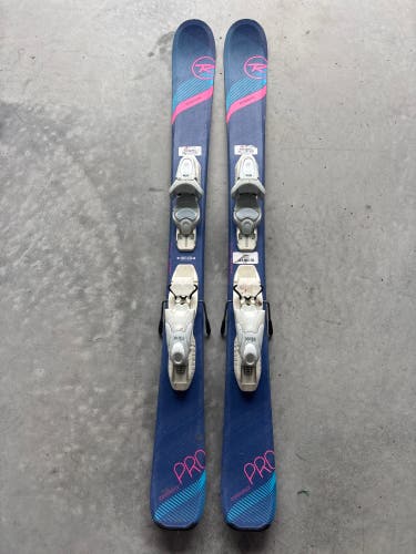 Kid's Rossignol Experience Pro 110 cm Skis With Look KID X 4.5 Bindings (Used)