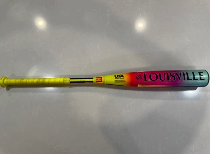 2027 Louisville Slugger Supra Composite USABat Certified Bat (-10) 21 oz 31" (Used)