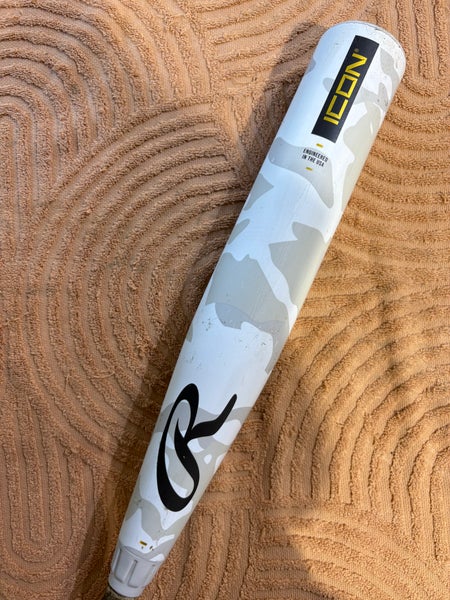 2025 Rawlings Icon Composite Bat USSSA Certified (-8) Composite 22 oz 30" (Used)