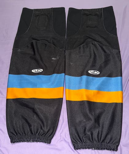 TOLEDO WALLEYE  GAME WORN SOCKS SIZE XL