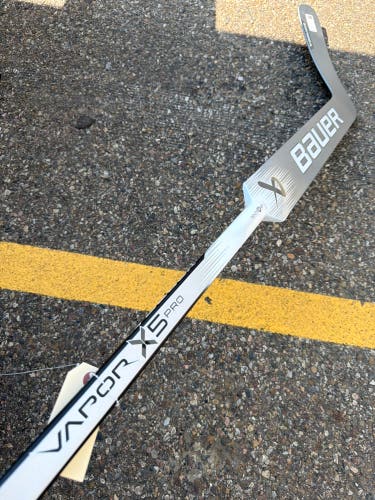 Senior Bauer Vapor X5 Pro Goalie Stick Regular 27" Paddle (New)
