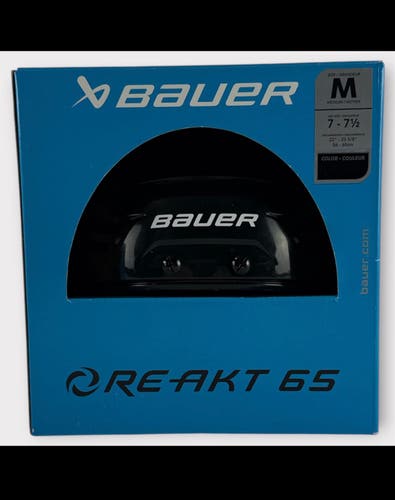 Medium Bauer Re-Akt 65 Helmet Pro Stock (New)