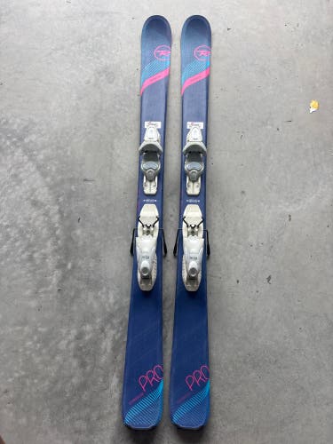 Kid's Rossignol Experience Pro 128 cm Skis With Look KID X 4.5 Bindings (Used)