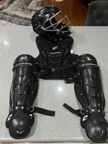 Black Champro Catcher's Set (Used)