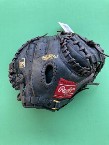 Black Rawlings Highlight Series RH Catcher's Baseball Glove 31.5" (Used)