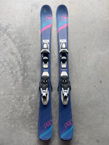 Kid's Rossignol Experience Pro 110 cm Skis With Look KID X 4.5 Bindings (Used)
