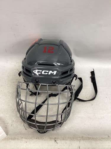 Used CCM D30 Helmet Cage Combo Grey SM 11851-S000051309