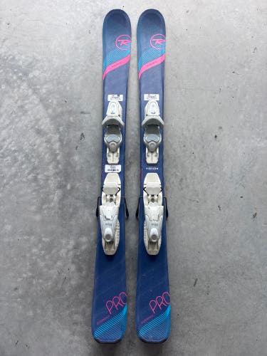 Kid's Rossignol Experience Pro 110 cm Skis With Look KID X 4.5 Bindings (Used)