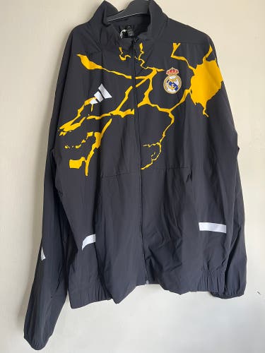 adidas Real Madrid Avengers Z.N.E. Anthem Jacket Men's Size Large JZ9150