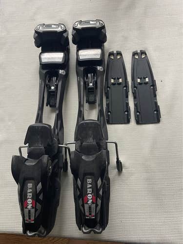 Downhill/Touring Hybrid Ski Bindings 110 mm Brake Width Max Din 13 (Used)