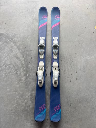 Kid's Rossignol Experience Pro 122 cm Skis With Look KID X 4.5 Bindings (Used)