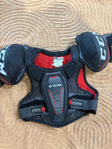 Small Junior CCM JetSpeed FT370 Shoulder Pads (Used)