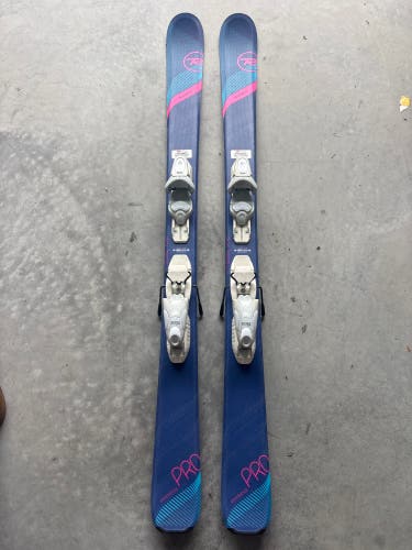 Kid's Rossignol Experience Pro 128 cm Skis With Look KID X 4.5 Bindings (Used)
