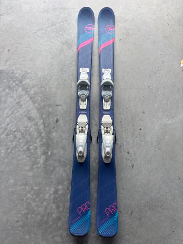 Kid's Rossignol Experience Pro 128 cm Skis With Look KID X 4.5 Bindings (Used)