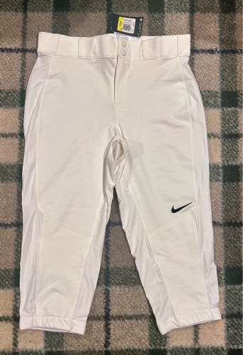 Nike softball Game Pants white new in packaging with tags small