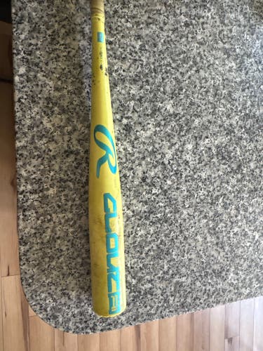 2026 Rawlings Clout AI Alloy BBCOR Certified Bat (-3) 29 oz 32" (Used)