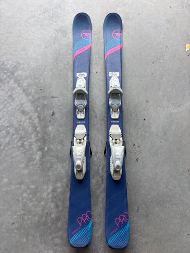 Kid's Rossignol Experience Pro 116 cm Skis With Look KID X 4.5 Bindings (Used)