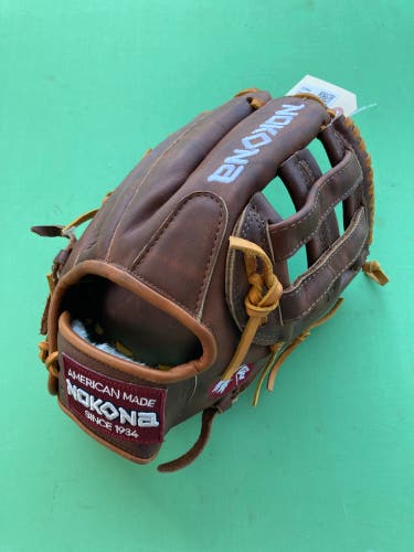 Brown Nokona W-1175 RH Infield Baseball Glove 11.75" (New)
