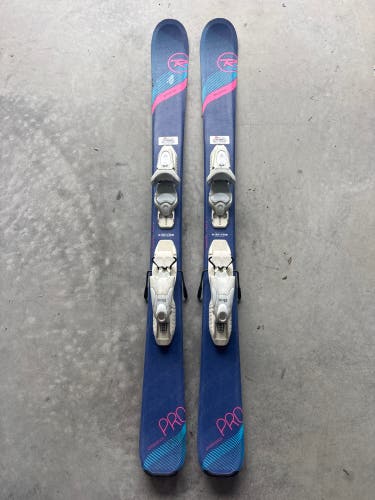 Kid's Rossignol Experience Pro 116 cm Skis With Look KID X 4.5 Bindings (Used)