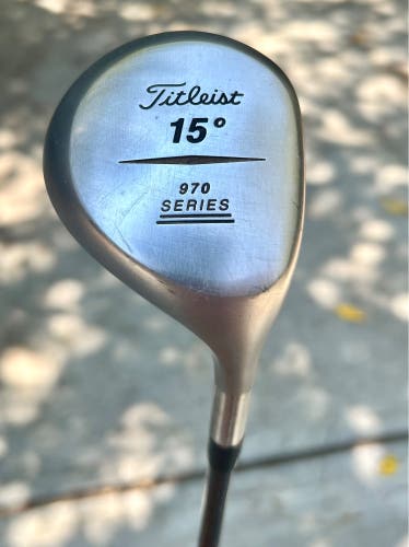 Titleist 970 Series 3 Wood Tour Issue 15° GD Special Edition Tour D03 SX Flex RH 43”