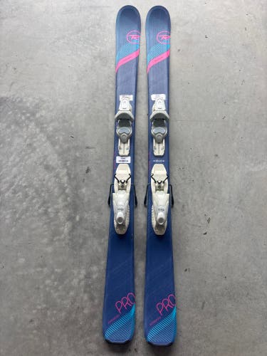 Kid's Rossignol Experience Pro 128 cm Skis With Look KID X 4.5 Bindings (Used)
