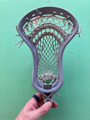 Gray ECD Lacrosse Mirage 2.0 Graphene Fresh Stringing Head (Used)