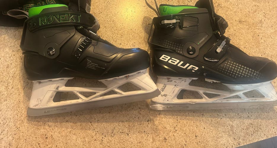 2022 Bauer Konekt Hockey Goalie Skates Regular Width 7 (Used)
