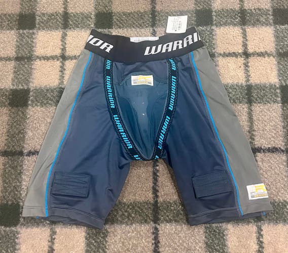 Warrior Nutt Hutt hockey Jock Shorts youth large new with tags
