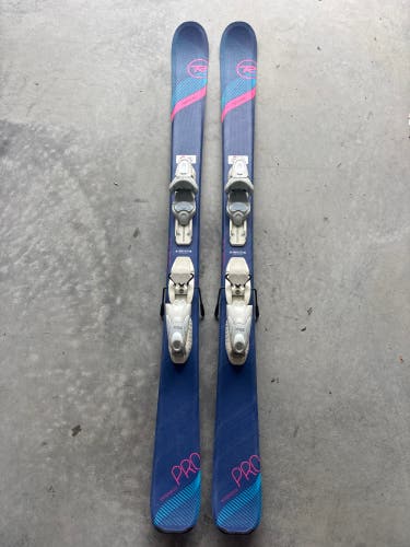 Kid's Rossignol Experience Pro 128 cm Skis With Look KID X 4.5 Bindings (Used)