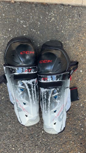 Intermediate CCM JetSpeed FT8 13" Shin Pads (Used)