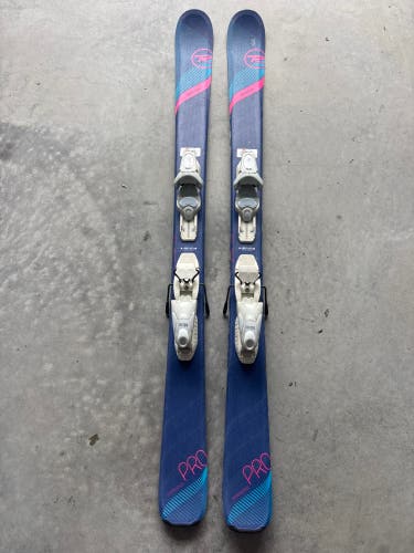 Kid's Rossignol Experience Pro 128 cm Skis With Look KID X 4.5 Bindings (Used)