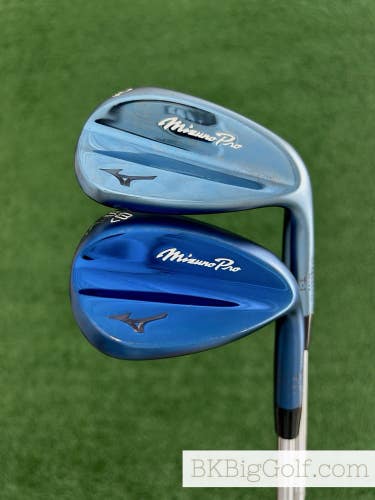 Mizuno Pro T-1 Iceberg Blue Ion Forged 2 Wedge Set (50 & 58 Degrees)