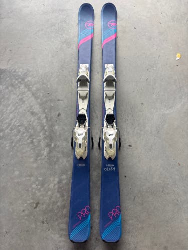 Kid's Rossignol Experience Pro 140 cm Skis With Look KID Xpress 7 Junior Bindings (Used)