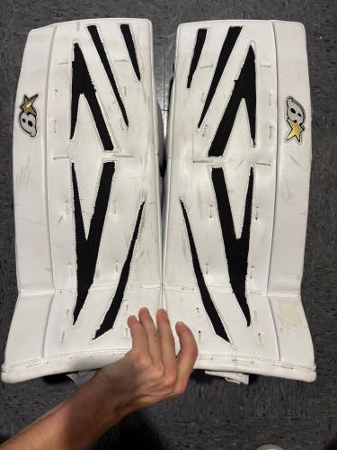 23" Youth Brian's NetZero 3 Goalie Leg Pads (Used)