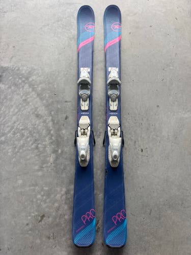 Kid's Rossignol Experience Pro 128 cm Skis With Look KID X 4.5 Bindings (Used)