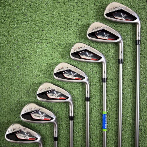 Tommy Armour 845 Max MM21 Iron Set 5-PW AW Recoil 660 F3 Regular Flex Graphite