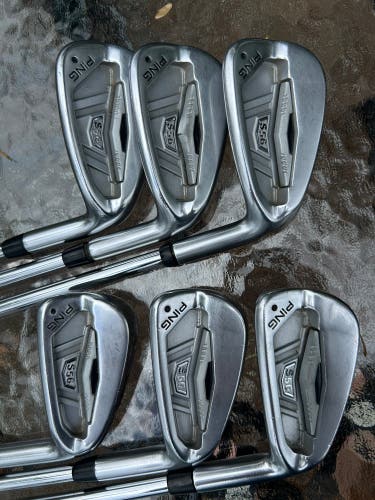 Ping S56 Iron Set 5-PW Black Dot Regular shafts