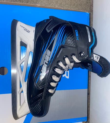 2024 Bauer GSX Hockey Goalie Skates Regular Width Size 5.5 (Used)