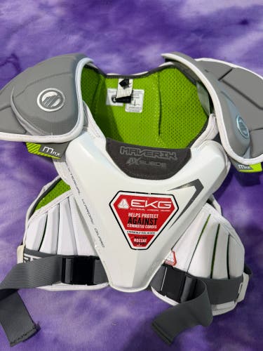 Large Adult Maverik MAX EKG Shoulder Pads (Used)