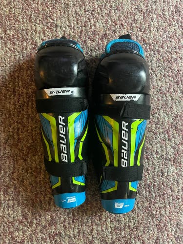 Youth Bauer X 10" Shin Pads (Used)
