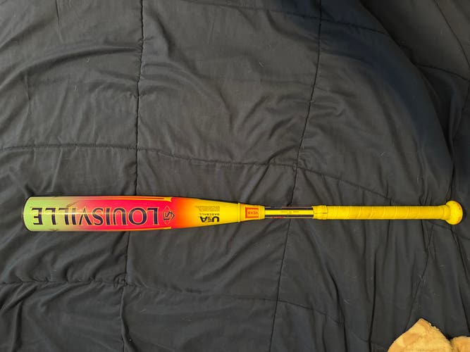 2027 Louisville Slugger Supra Composite USABat Certified Bat (-10) 21 oz 31" (Used)