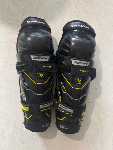 Youth Bauer Supreme Mach 10" Shin Pads (Used)