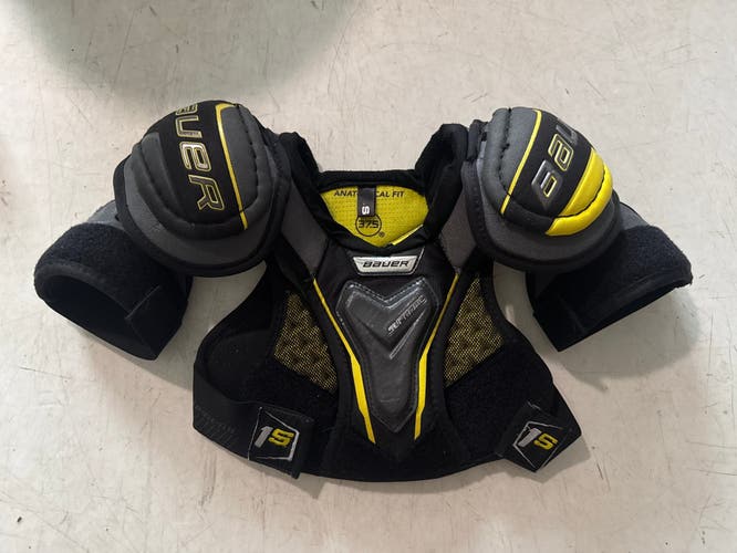 Small Youth Bauer Supreme 1S Shoulder Pads (Used)