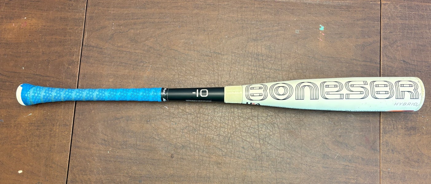 2024 Warstic Bonesaber Hybrid USABat Certified Bat (-10) 20 oz 30" (Used)