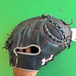 Black Under Armour Framer RH Catcher's Baseball Glove 33.5"