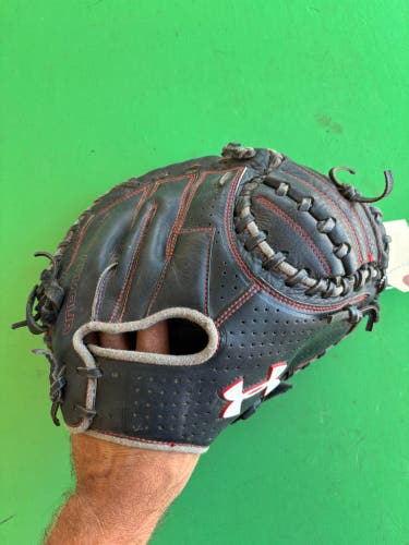 Black Under Armour Framer RH Catcher's Baseball Glove 33.5"